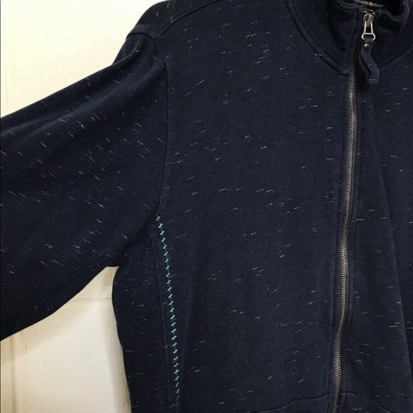 Robert Graham Full-Zip Jersey Knit Sweater / Jacket (Mens L) - Picture 9 of 11